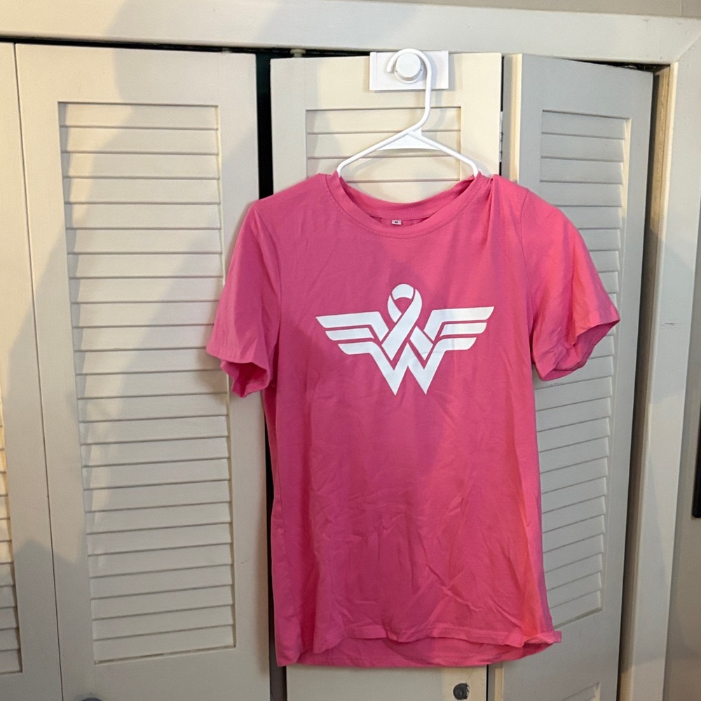 Pink Wonder Woman Short Sleeve Tee